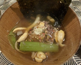 Dinner at Nakatsu Woniku