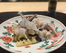 Dinner at Tominokoji Yamagishi