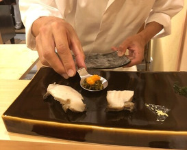 Dinner at Sushi Yasumitsu (鮨 やすみつ)