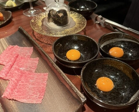 Dinner at Yoroniku