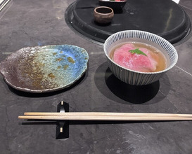 Dinner at YORONIKU TOKYO