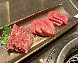 Dinner at YORONIKU TOKYO