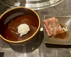 Dinner at YORONIKU TOKYO
