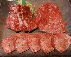 Dinner at YORONIKU TOKYO