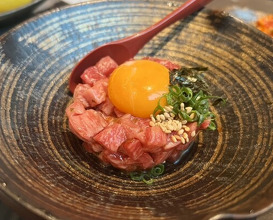 Dinner at YORONIKU TOKYO