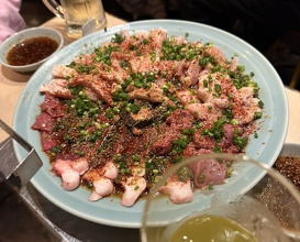 Dinner at Sumibi Yaki Yuji (炭火焼 ゆうじ)
