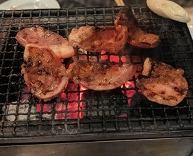 Dinner at Sumibi Yaki Yuji (炭火焼 ゆうじ)