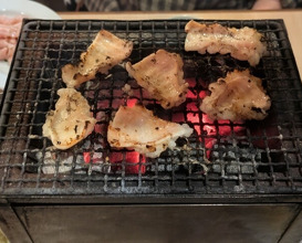 Dinner at Sumibi Yaki Yuji (炭火焼 ゆうじ)