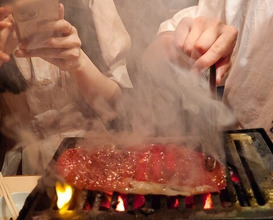 Dinner at Sumibi Yaki Yuji (炭火焼 ゆうじ)