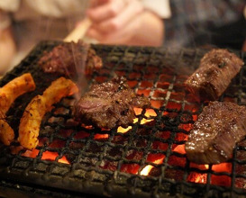 Dinner at Sumibi Yaki Yuji (炭火焼 ゆうじ)