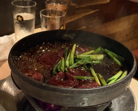 Dinner at Sumibi Yaki Yuji (炭火焼 ゆうじ)