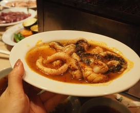 Dinner at Sumibi Yaki Yuji (炭火焼 ゆうじ)