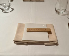 Dinner at ZURRIOLA (スリオラ)
