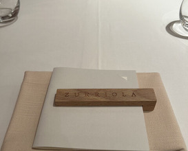 Dinner at ZURRIOLA (スリオラ)