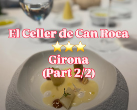 Dinner at Celler de Can Roca
