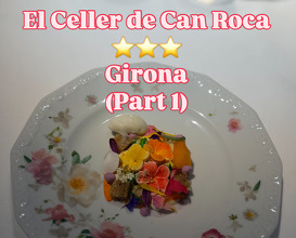Dinner at Celler de Can Roca