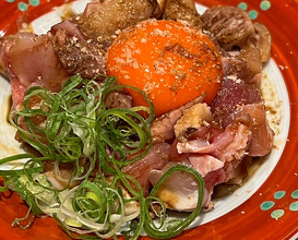 Dinner at 口福ノ美味イ鶏