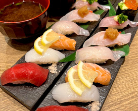Dinner at 喜多郎寿司　兎我野町店