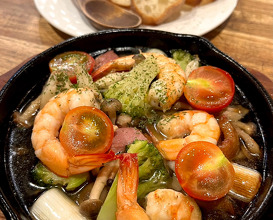 Dinner at 海鮮×肉×鉄板バル okiumiya