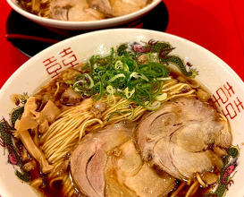 Dinner at 中華そばふじい 難波店