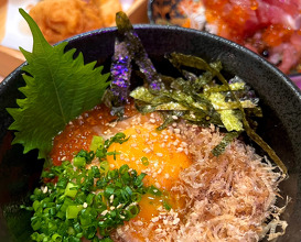 Dinner at 寿司×天ぷら 明 難波 心斎橋店