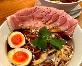 Dinner at 田中の中華そば