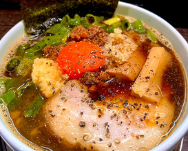 Dinner at ラーメン アールピージ千林大宮