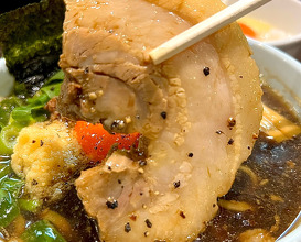 Dinner at ラーメン アールピージ千林大宮