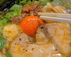 Dinner at ラーメン アールピージ千林大宮