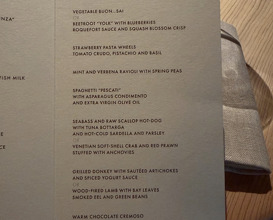 Dinner at Le Calandre