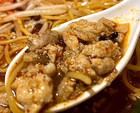 Dinner at 屋台坦々麺たぶっちゃん