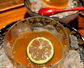Dinner at 手打ちそば繁