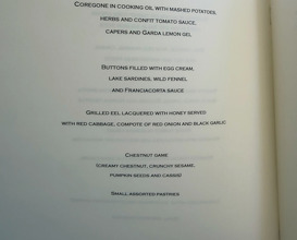 Dinner at Ristorante Esplanade