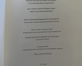 Dinner at Ristorante Esplanade