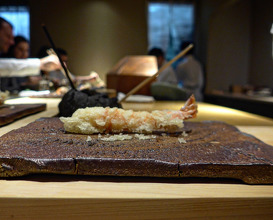 Dinner at 天ぷら 『あら木』