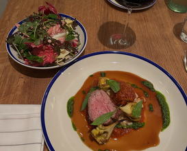 Dinner at Wein Bistro L'escalier