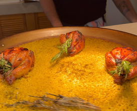 Dinner at Ibiza, Spain