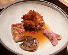 Dinner at kadeau