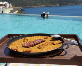 Dinner at Six Senses Ibiza