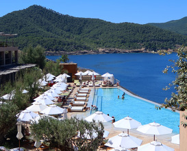 Dinner at Six Senses Ibiza
