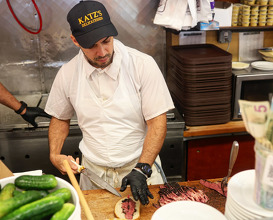 Dinner at Katz's Delicatessen