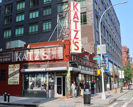 Dinner at Katz's Delicatessen