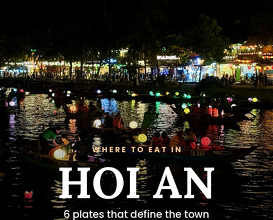 Dinner at Hoi An, Vietnam