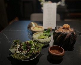 Dinner at Feuille