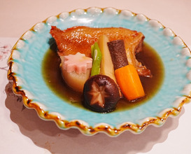 Dinner at はた善