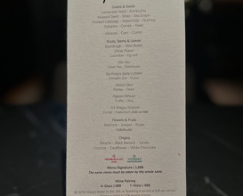 Dinner at Feuille