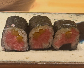 Dinner at 鮨さいとう