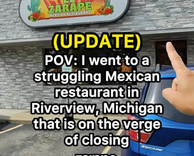 Dinner at Riverview, Michigan