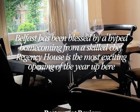 Dinner at Regency House Belfast