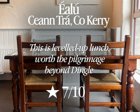 Dinner at Fahan, Kerry, Ireland
